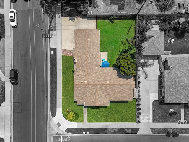 1200 S Pennsylvania Ave, Glendora, CA 91740 - view from above of property