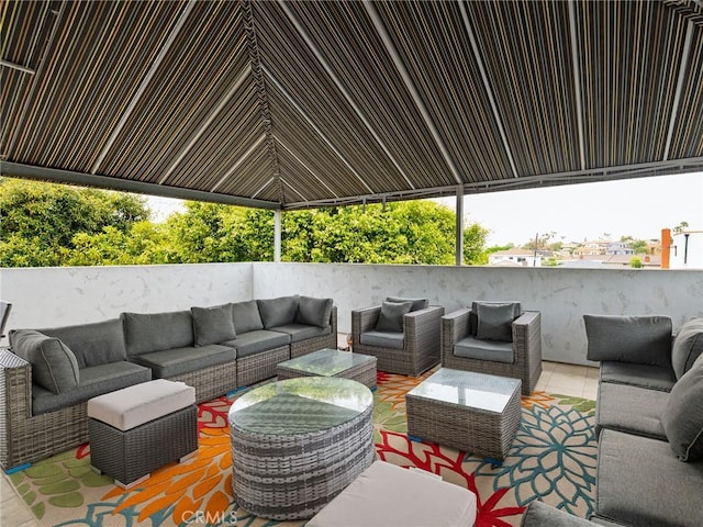 715 W Palm Ave, El Segundo, CA 90245 - view of patio featuring outdoor lounge area