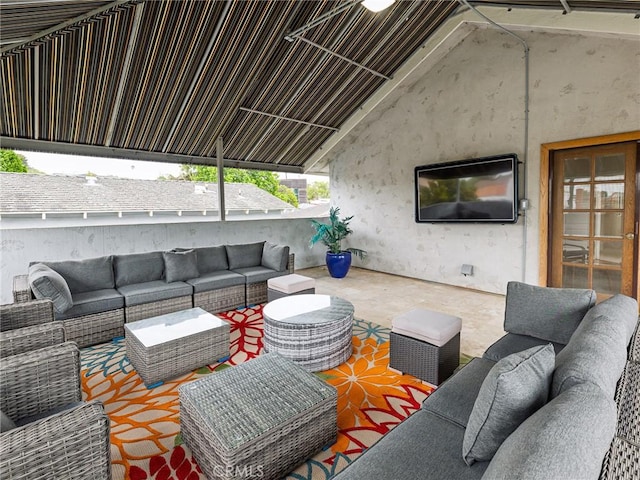 715 W Palm Ave, El Segundo, CA 90245 - view of patio with outdoor lounge area
