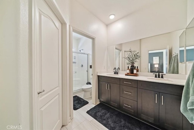 20909 Spring St, Riverside, CA 92507 - full bath with a stall shower and double vanity