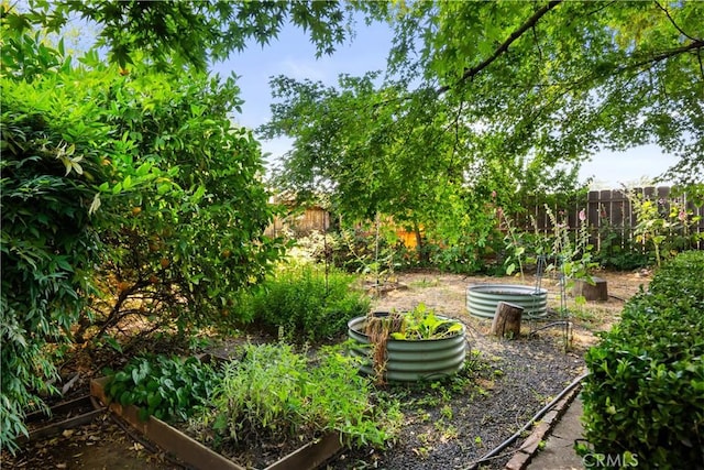 1013 Arbutus Ave, Chico, CA 95926 - view of yard featuring a vegetable garden