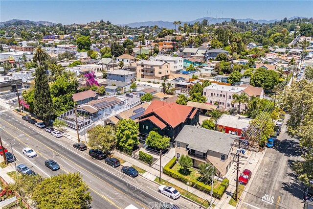 1807 Montana St, Los Angeles, CA 90026 - drone / aerial view of a mountainous background