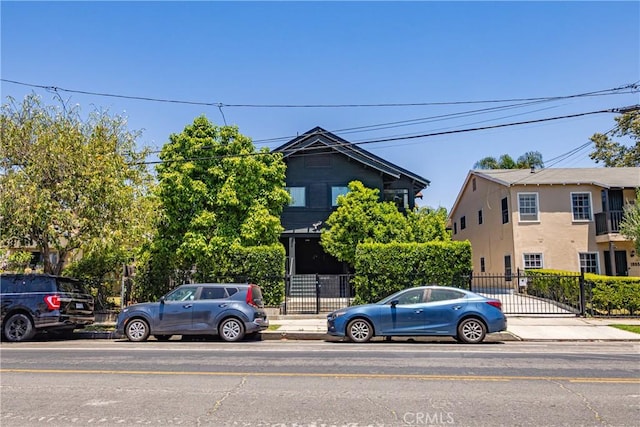 1807 Montana St, Los Angeles, CA 90026 - obstructed view of property with a gate