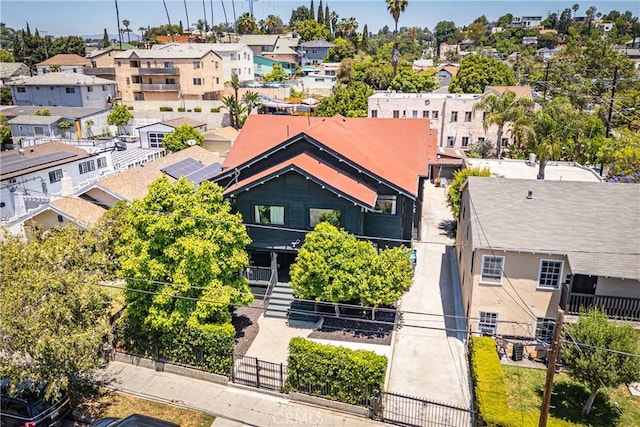 1807 Montana St, Los Angeles, CA 90026 - aerial perspective of suburban area