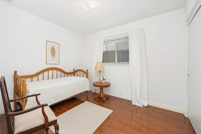 5007 Walnut Ave, Chino, CA 91710 - bedroom with wood finished floors and baseboards