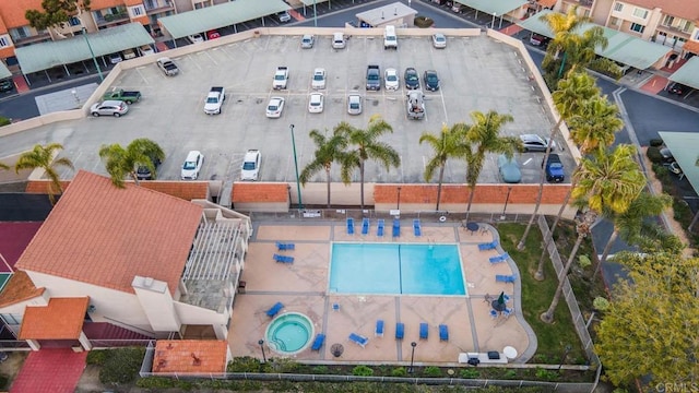 2360 Hosp Way Unit 331, Carlsbad, CA 92008 - drone / aerial view of a pool area