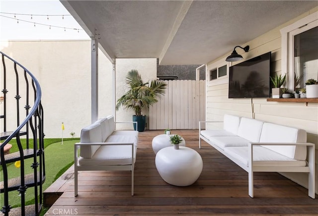 29 Surfside Ave Unit B, Surfside, CA 90743 - deck with outdoor lounge area