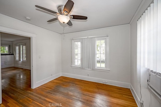 315 E Randolph St, Glendale, CA 91207 - unfurnished room with a smoke detector, plenty of natural light, and wood finished floors