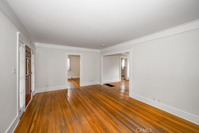 315 E Randolph St, Glendale, CA 91207 - spare room with wood finished floors and ornamental molding