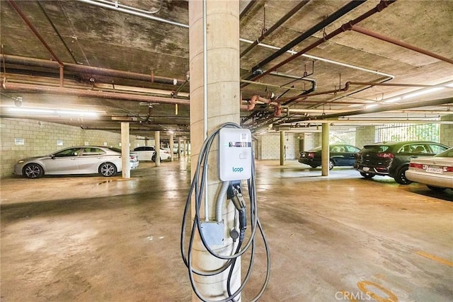 4280 Via Arbolada Unit 338, Los Angeles, CA 90042 - parking deck with electric vehicle charger