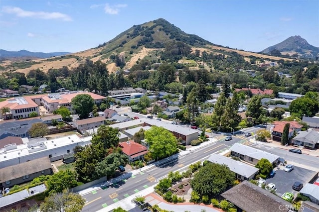 863 Chorro St, San Luis Obispo, CA 93401 - aerial perspective of suburban area with mountains