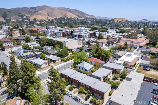 863 Chorro St, San Luis Obispo, CA 93401 - drone / aerial view of a mountainous background