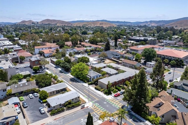 863 Chorro St, San Luis Obispo, CA 93401 - drone / aerial view of a mountainous background