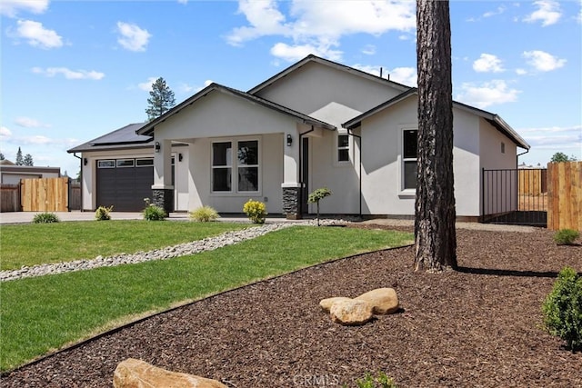 1761 Drayer Dr, Paradise, CA 95969 - ranch-style home with an attached garage, stucco siding, and concrete driveway