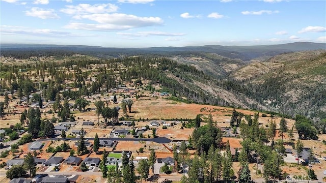 1761 Drayer Dr, Paradise, CA 95969 - aerial overview of property's location featuring a mountain backdrop