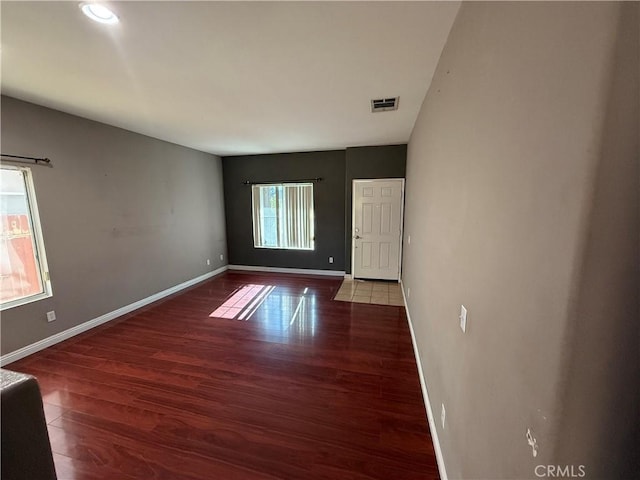 13590 Fox Point Rd, Victorville, CA 92392 - unfurnished room featuring wood finished floors and baseboards