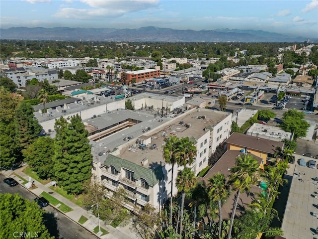 4348 Mammoth Ave Unit 102, Sherman Oaks, CA 91423 - aerial overview of property's location featuring a mountainous background