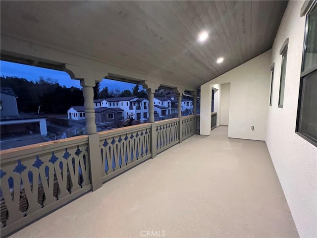 22046 Fig Tree Ln, Chatsworth, CA 91311 - view of patio featuring a residential view