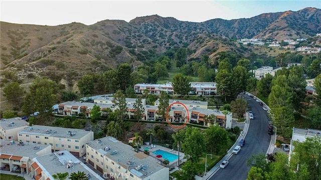 9418 Via Patricia Unit 30, Burbank, CA 91504 - bird's eye view of a mountain backdrop