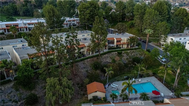 9418 Via Patricia Unit 30, Burbank, CA 91504 - bird's eye view of a pool