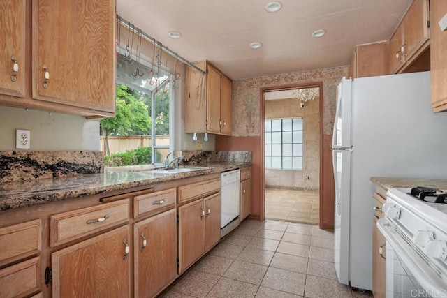 4556 Mariners Bay, Oceanside, CA 92057 - kitchen featuring white appliances and recessed lighting