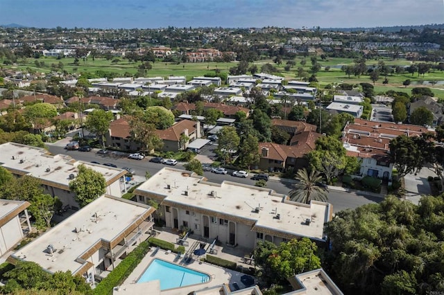 2340 Caringa Way Unit B, Carlsbad, CA 92009 - drone / aerial view of a pool area