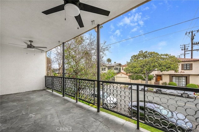 2662 E 2nd St Unit E1, Long Beach, CA 90803 - balcony featuring ceiling fan