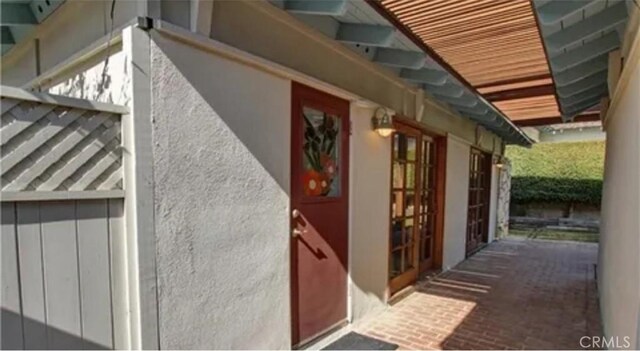 3666 Cedar Ave, Long Beach, CA 90807 - view of exterior entry with board and batten siding
