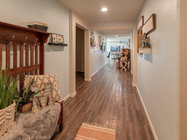 3031 E Lingard St, Lancaster, CA 93535 - hall featuring wood finished floors and recessed lighting