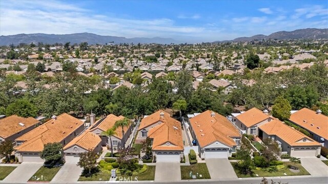 40209 Corte Peralta, Murrieta, CA 92562 - aerial view of residential area with mountains