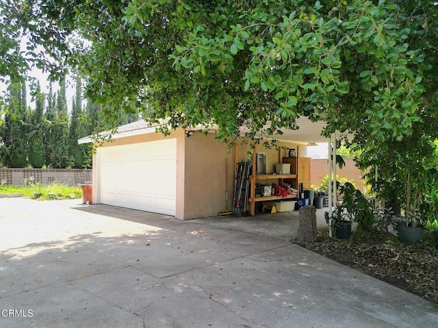 5026 Doreen Ave, Temple City, CA 91780 - garage featuring concrete driveway