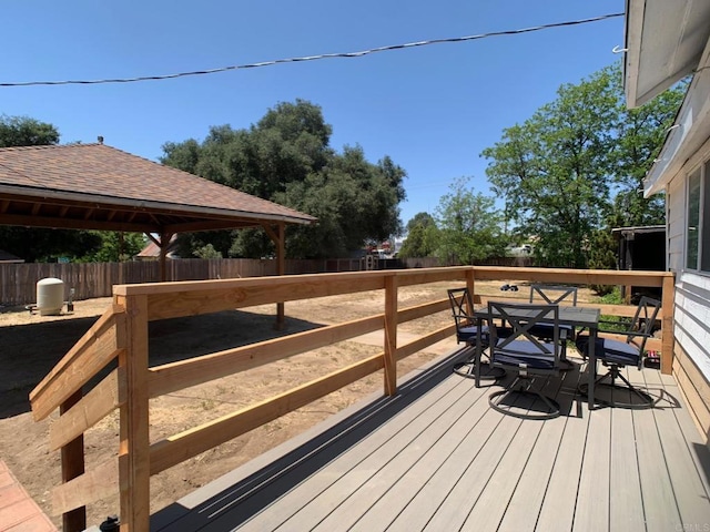 1390 Dewey Pl, Campo, CA 91906 - wooden terrace featuring outdoor dining area
