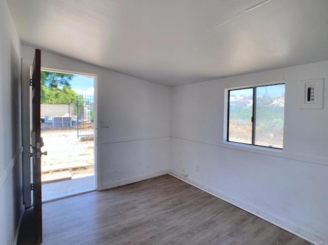 1390 Dewey Pl, Campo, CA 91906 - empty room with wood finished floors and baseboards