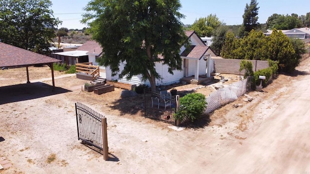 1390 Dewey Pl, Campo, CA 91906 - view of side of home featuring a gate