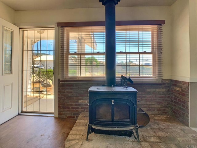 1390 Dewey Pl, Campo, CA 91906 - detailed view of a wood stove
