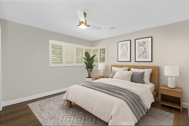 1604 N Laurel Ave, Upland, CA 91784 - bedroom featuring wood finished floors and ceiling fan