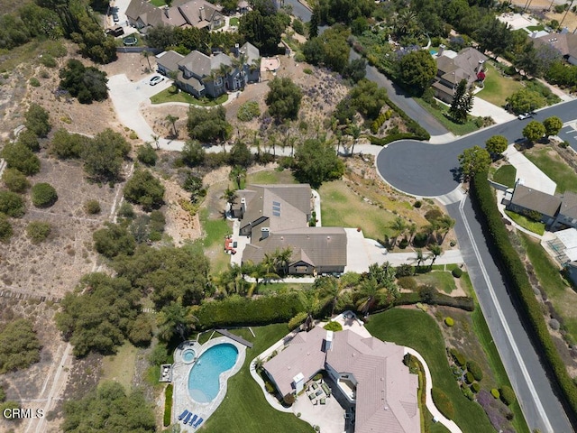 2981 Yucca Dr, Camarillo, CA 93012 - aerial overview of property's location with nearby suburban area and a pool