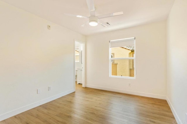 1948 Caminito De La Cruz, Chula Vista, CA 91913 - spare room featuring wood finished floors and ceiling fan