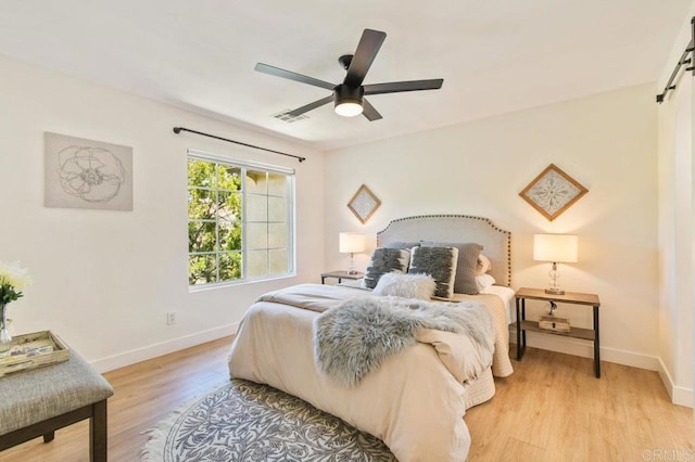 1948 Caminito De La Cruz, Chula Vista, CA 91913 - bedroom featuring light wood-style floors and ceiling fan