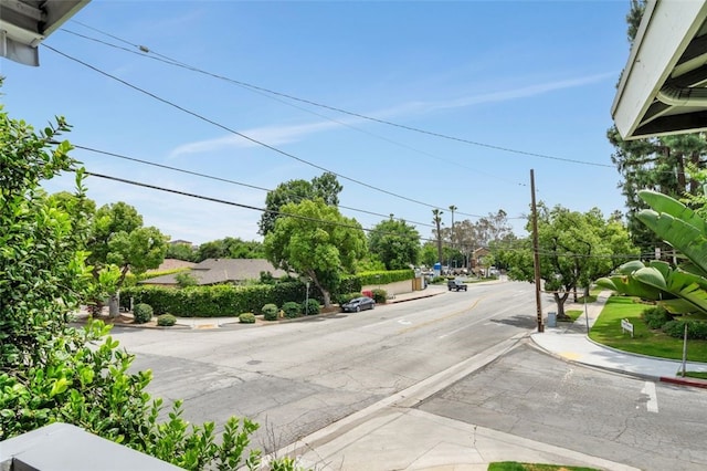 365 Hastings Ranch Rd Unit 4, Pasadena, CA 91107 - view of asphalt road with sidewalks and curbs