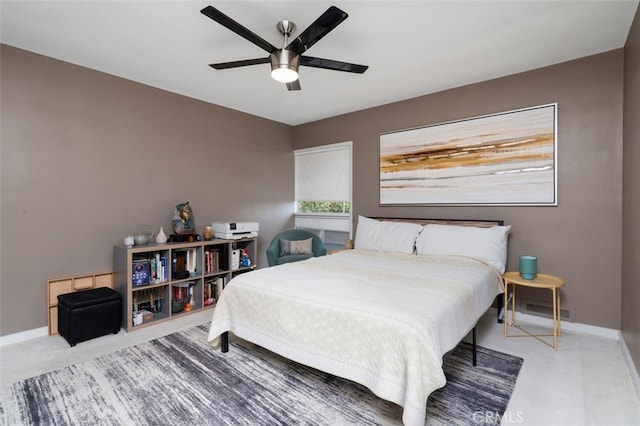 365 Hastings Ranch Rd Unit 4, Pasadena, CA 91107 - bedroom featuring baseboards and ceiling fan