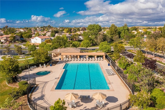 41024 Montelena Cir, Temecula, CA 92591 - community pool featuring a patio