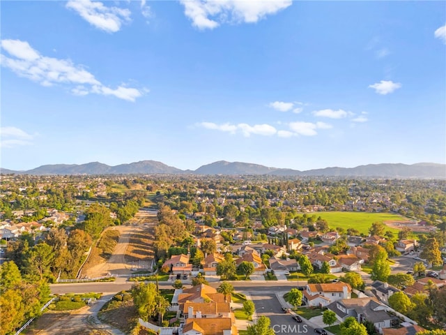 41024 Montelena Cir, Temecula, CA 92591 - aerial view of residential area with a mountain backdrop