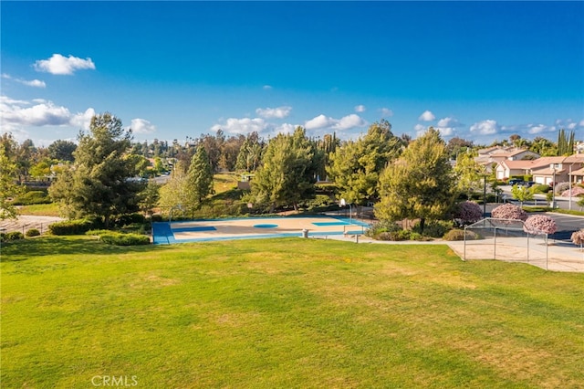 41024 Montelena Cir, Temecula, CA 92591 - view of grassy yard with view of wooded area
