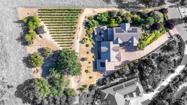 9942 Sunfish Cir, Paso Robles, CA 93446 - aerial view of property and surrounding area featuring abundant farmland