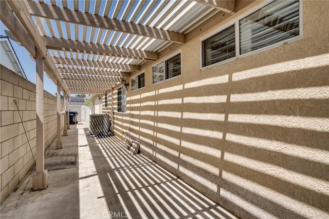 6772 Rook Dr, Huntington Beach, CA 92647 - view of home's exterior with a pergola and a patio area