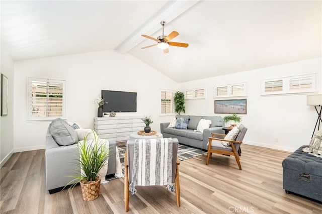 6772 Rook Dr, Huntington Beach, CA 92647 - living room with a ceiling fan and light wood-style flooring