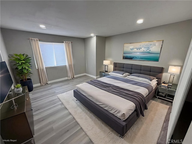1540 Potrero Grande Dr Unit A, Rosemead, CA 91770 - bedroom featuring wood finished floors and recessed lighting