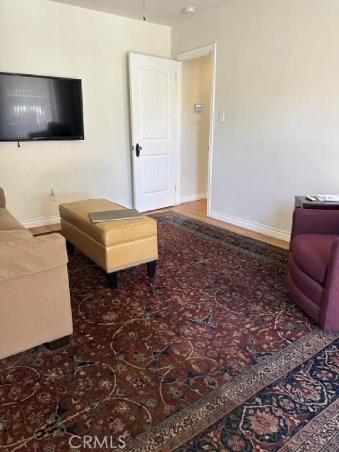 2322 249th St, Lomita, CA 90717 - living area featuring baseboards