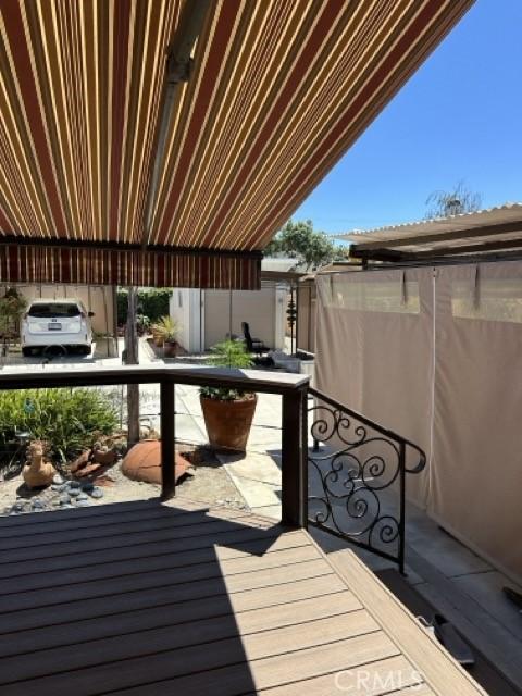 2322 249th St, Lomita, CA 90717 - view of wooden deck